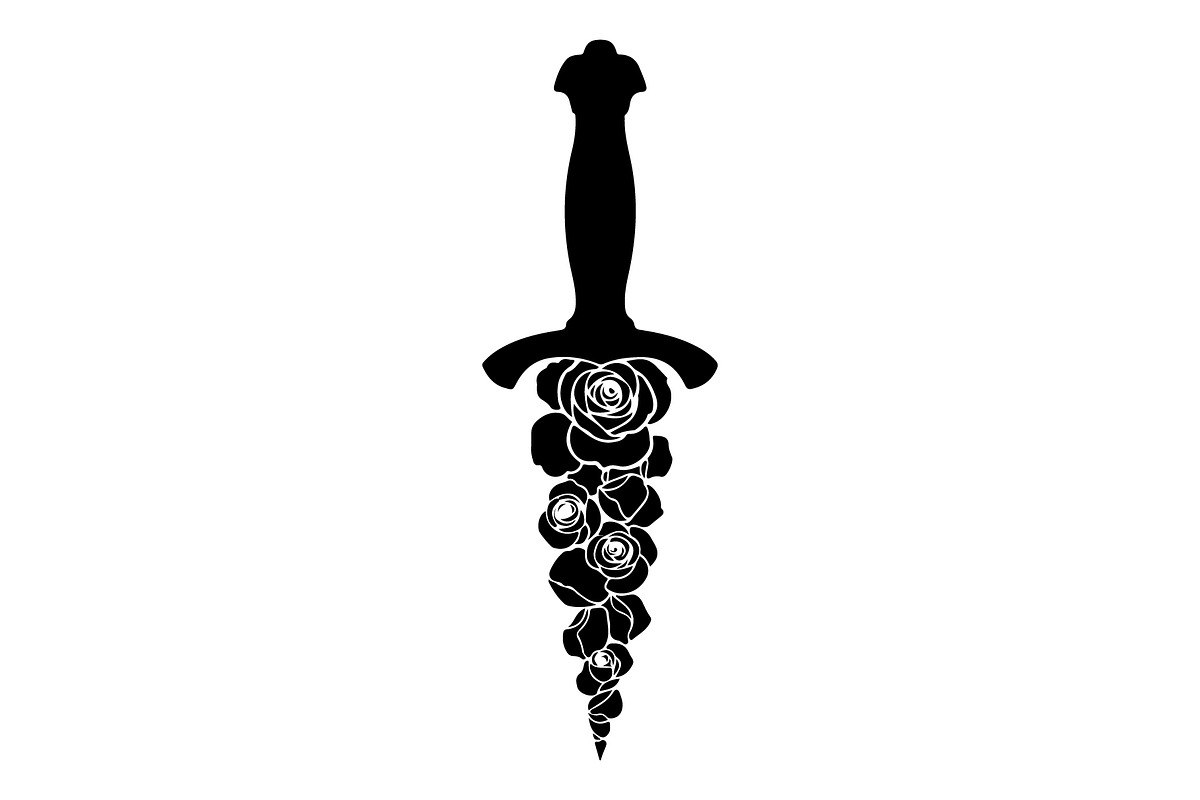 Ornamental Dagger Silhouette Bundle, an Object Illustration by Gaye Art (Photo 29 of 31)