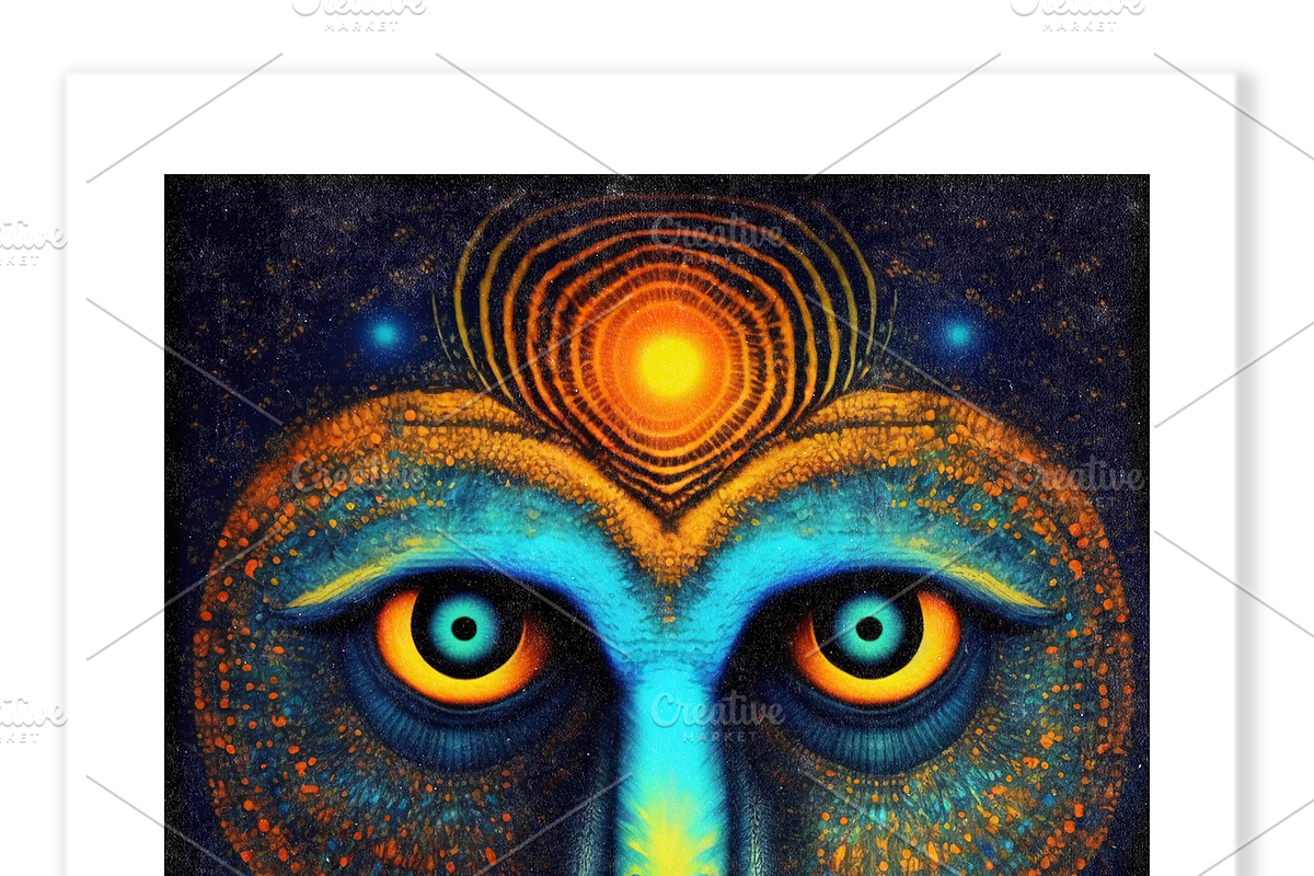Dage Collection · Shaman Vision, a Decorative Illustration by milatovar (Photo 15 of 19)