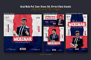 Webinar Social Media Template Bundle, a Social Media Template by Creative_View (Thumbnail 2 of 8)