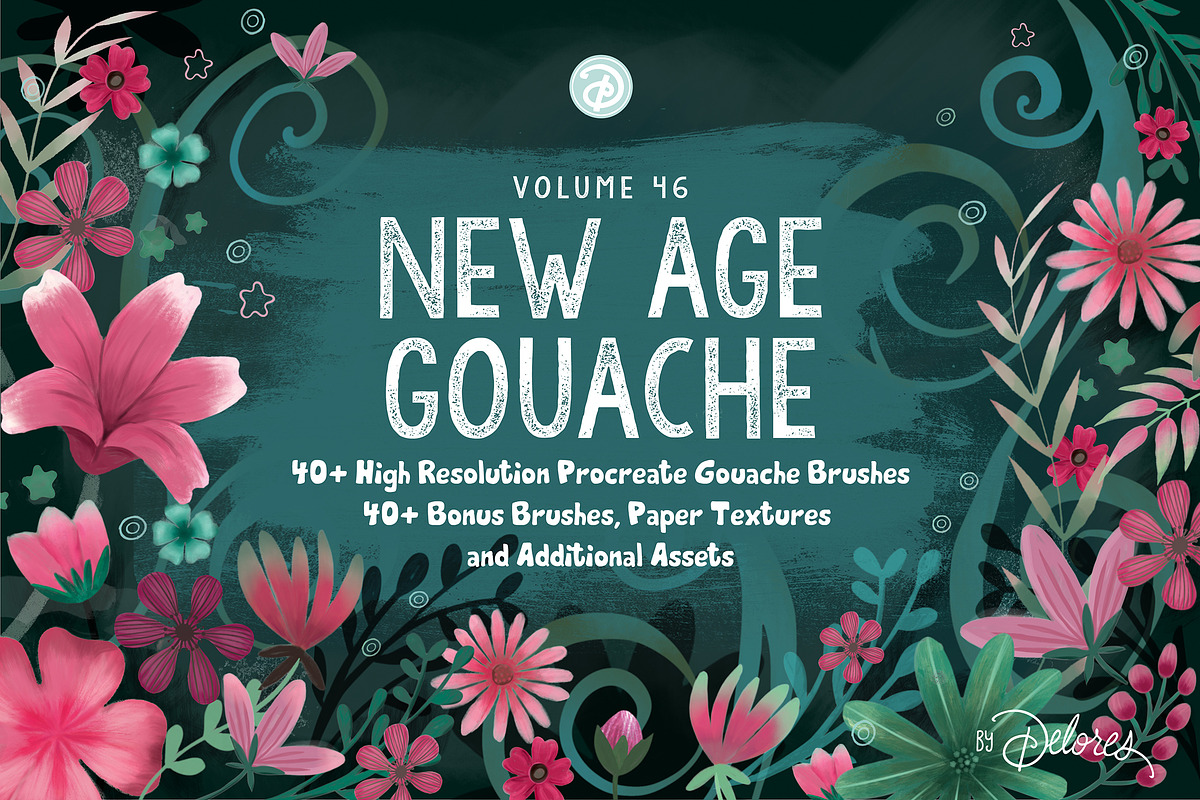 New Age Gouache Brushes, a Brushes & More by DeloresArt (Photo 1 of 11)