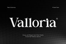 Valloria - Family Serif Font
