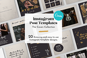 The Coven Instagram Template, a Social Media Template by thetrendytemplate (Thumbnail 1 of 5)