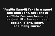 Fugtan Sporty Font, a Sans Serif Font by QR Design Studio (Thumbnail 5 of 8)