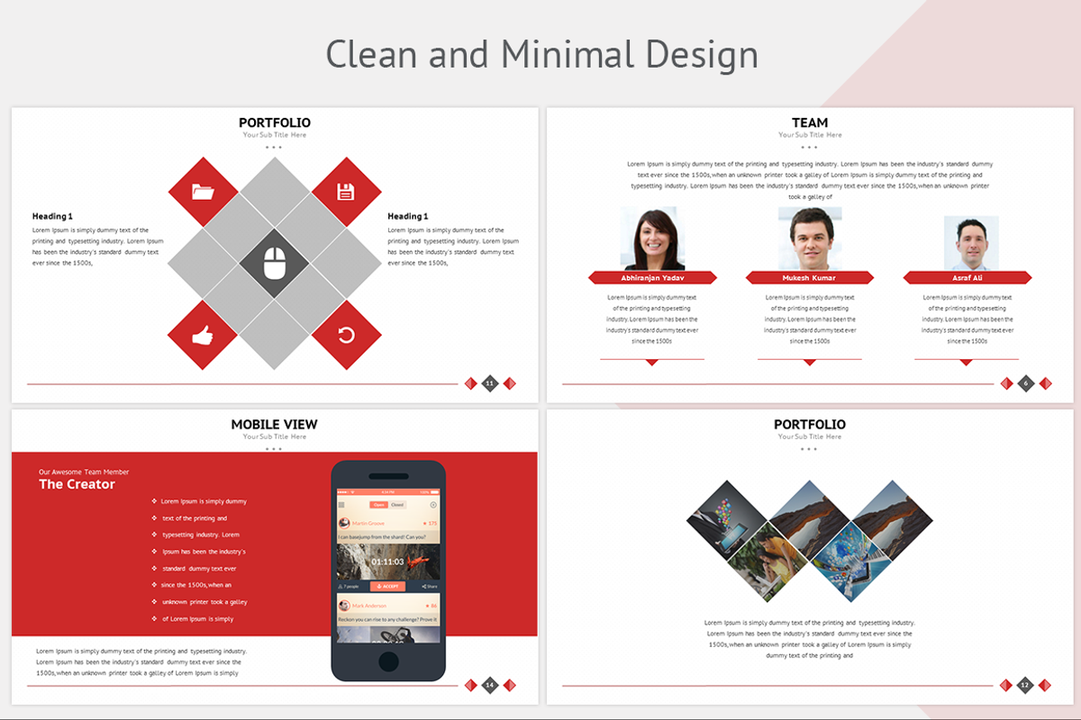 FRESHAPPLE PowerPoint Presentation, a Presentation Template by ORCOLOR (Photo 3 of 5)