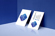 Simple Watercolor Business Card - 42, a Business Card Template by ND Design (Thumbnail 1 of 13)