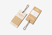 Clothing Tag Mockup, a Product Mockup by bimockup (Thumbnail 5 of 6)