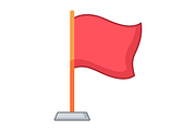 Flag Illustration Icon, an Icon by Pexelpy (Thumbnail 2 of 2)