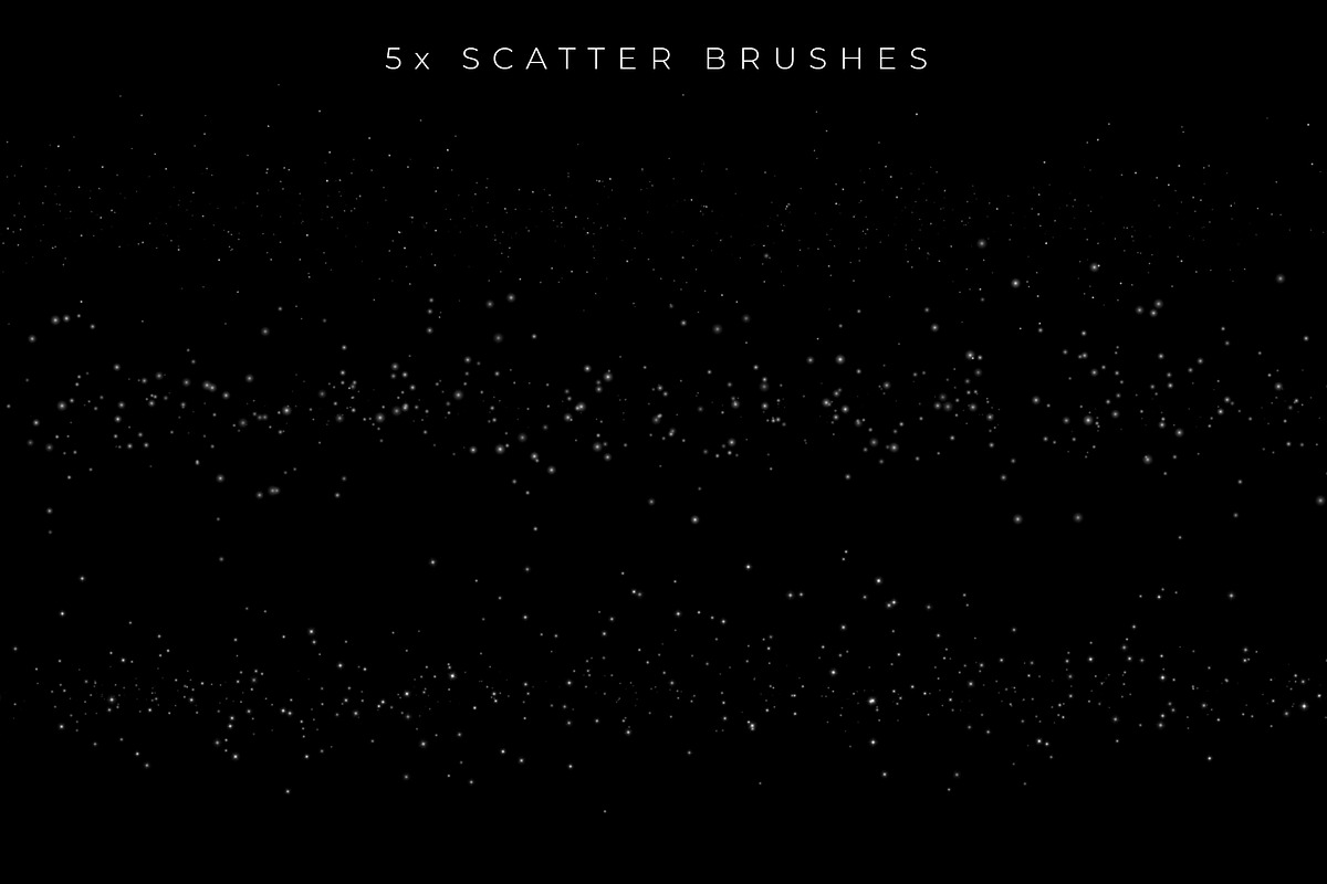 Star Photoshop Brushes, a Brush Add-On by Dene Studios (Photo 3 of 9)