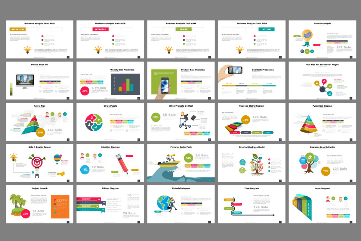 Proposal Presentation Template, a Presentation Template by GreenDesign (Photo 4 of 6)