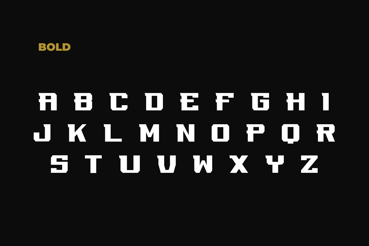 REGUILON Sport Displat Font preview 2