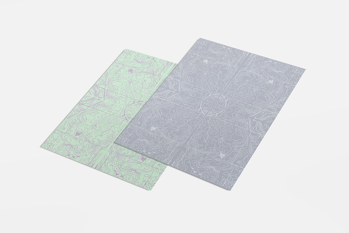 Contour Mapping, a Pattern Graphic by Hello Mart (Photo 8 of 33)