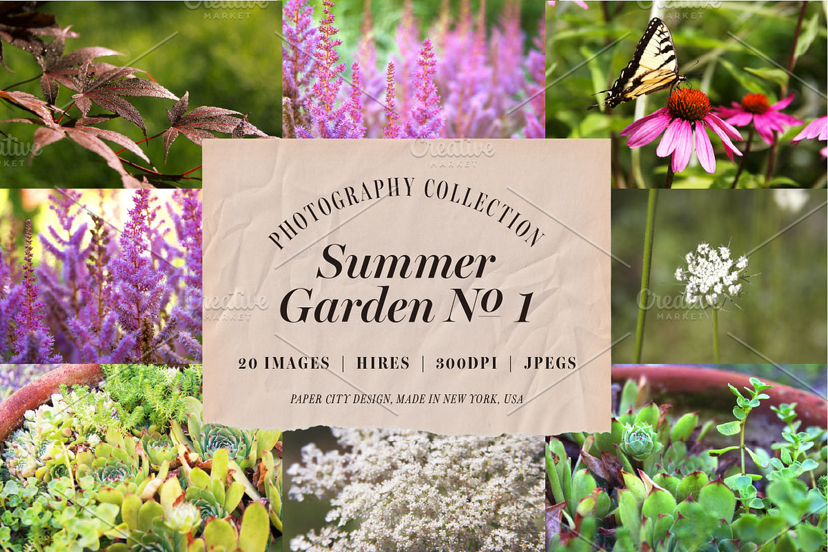Summer Garden Collection, a Photo by Paper City Design (Photo 1 of 21)