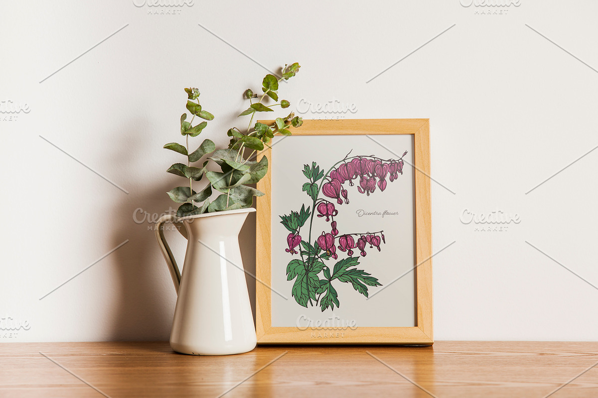 Dicentra with gorgeous flowers, a Decorative Illustration by Good Studio (Photo 3 of 5)