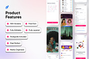 Hype Live Streaming App UI Kit, an App Template by SyalUIUX (Thumbnail 5 of 6)