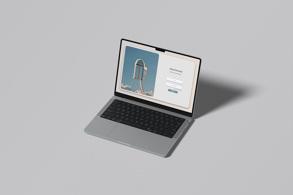 Macbook Mockup Set | 25 PSD files, a Mac Mockup by rahmatmoscae (Photo 26 of 26)