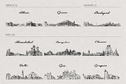 Hand Drawn City & Country Skylines, a Work Illustration by TheMountBirdStudio (Thumbnail 8 of 20)