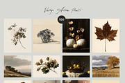 Vintage Autumn Wall Art Prints, a Background Graphic by Lana Elanor (Thumbnail 9 of 12)