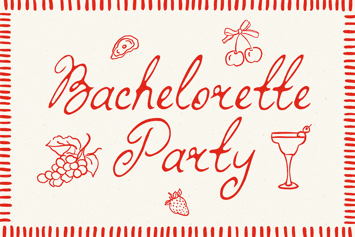 Whimsy Feast Whimsical Wedding Font, a Handwritten Font by Ayya Studio (Photo 3 of 18)