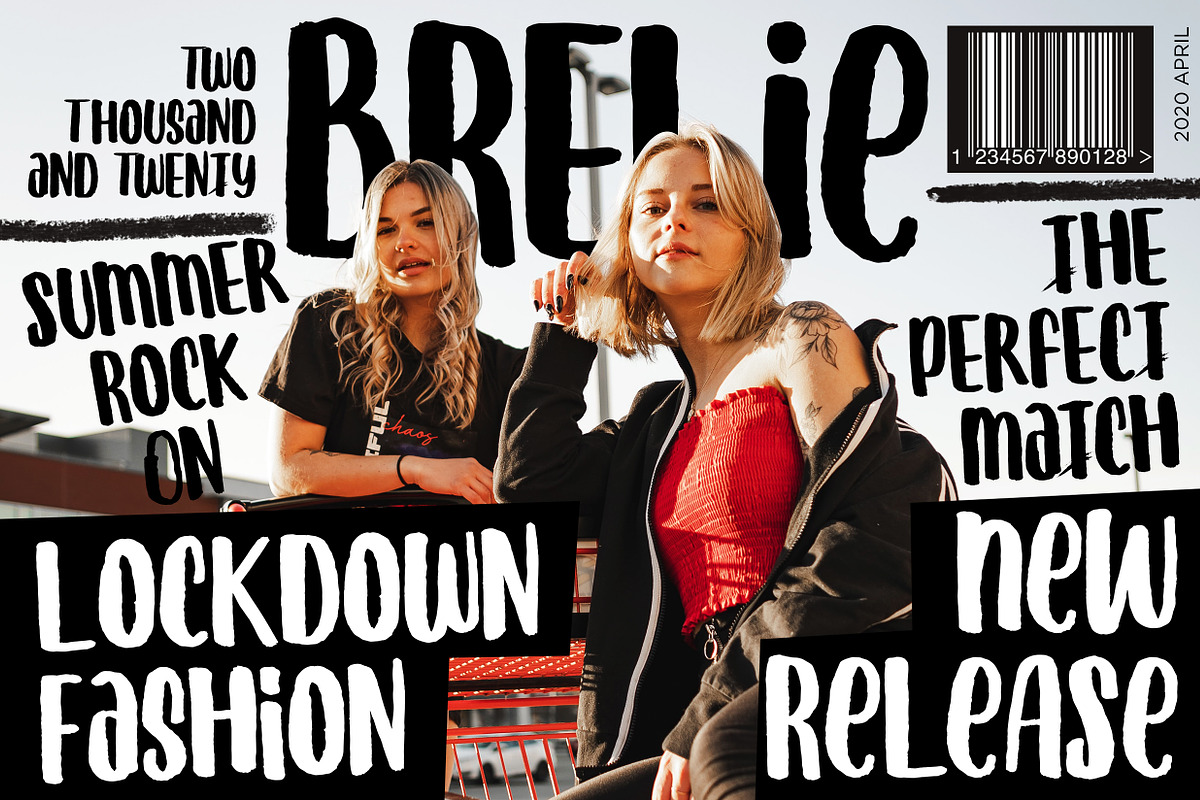 Brelie - Brush Handwritten Font