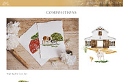 Farm Life Watercolor Collection, an Object Graphic by Julia Dreams (Thumbnail 11 of 12)