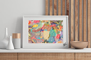 Scribble Blossoms 1.2, a Decorative Illustration by MFB Scribbles (Thumbnail 2 of 3)