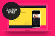 8Multi Device PS Flat/Vector Mockups, an iPhone Mockup by andresvizio (Thumbnail 6 of 12)