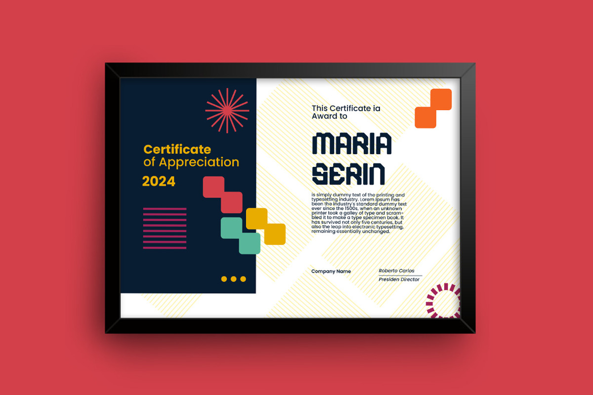 Certificate Design Template Bundle, a Print Template by MaikoHatta