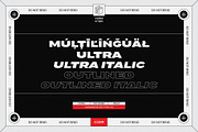 Adlinnaka Ultra - Display Font, a Sans Serif Font by HARMNESSLESS (Thumbnail 3 of 6)
