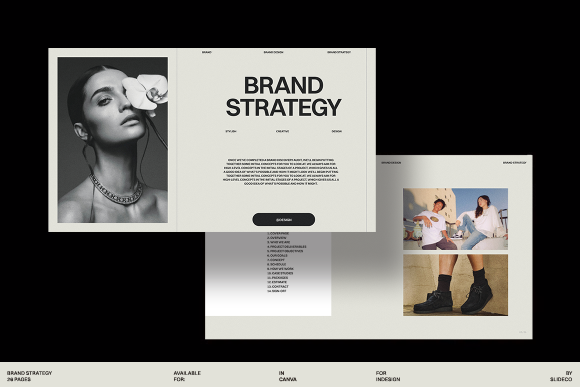 Brand Strategy by Slideco  Creative Market