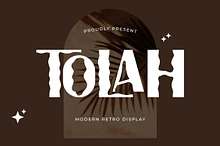 Tolah – Heritage Retro Font
