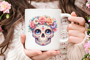 Cute Pastel Spooky Halloween Clipart, an Illustration by RobertsArt (Thumbnail 5 of 7)