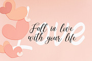 Ruellia Creative, a Script Font by Gia Letter (Thumbnail 3 of 9)