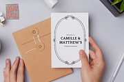 Vintage Wedding Coquette Frames Set, an Illustration by RimzStudio (Thumbnail 6 of 11)