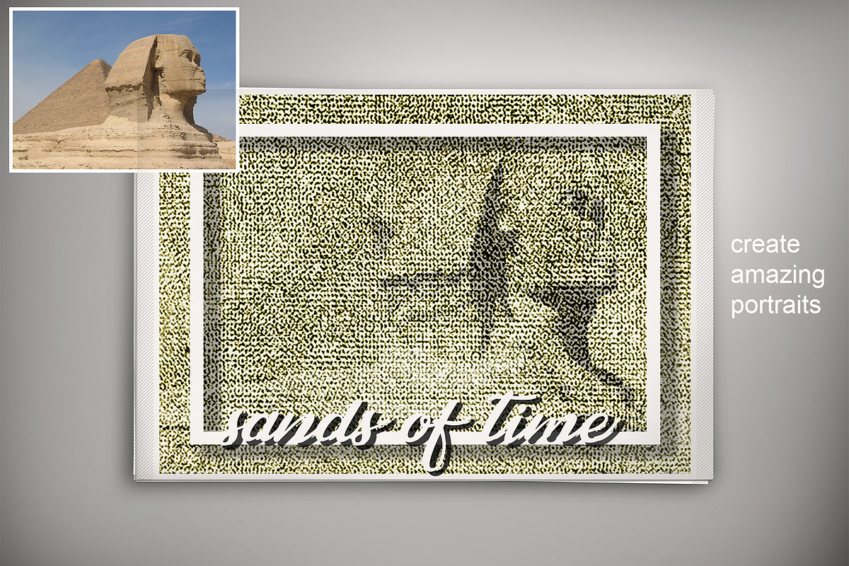Stamp portrait Photoshop Action, an Action Add-On by Voleshads (Photo 5 of 7)