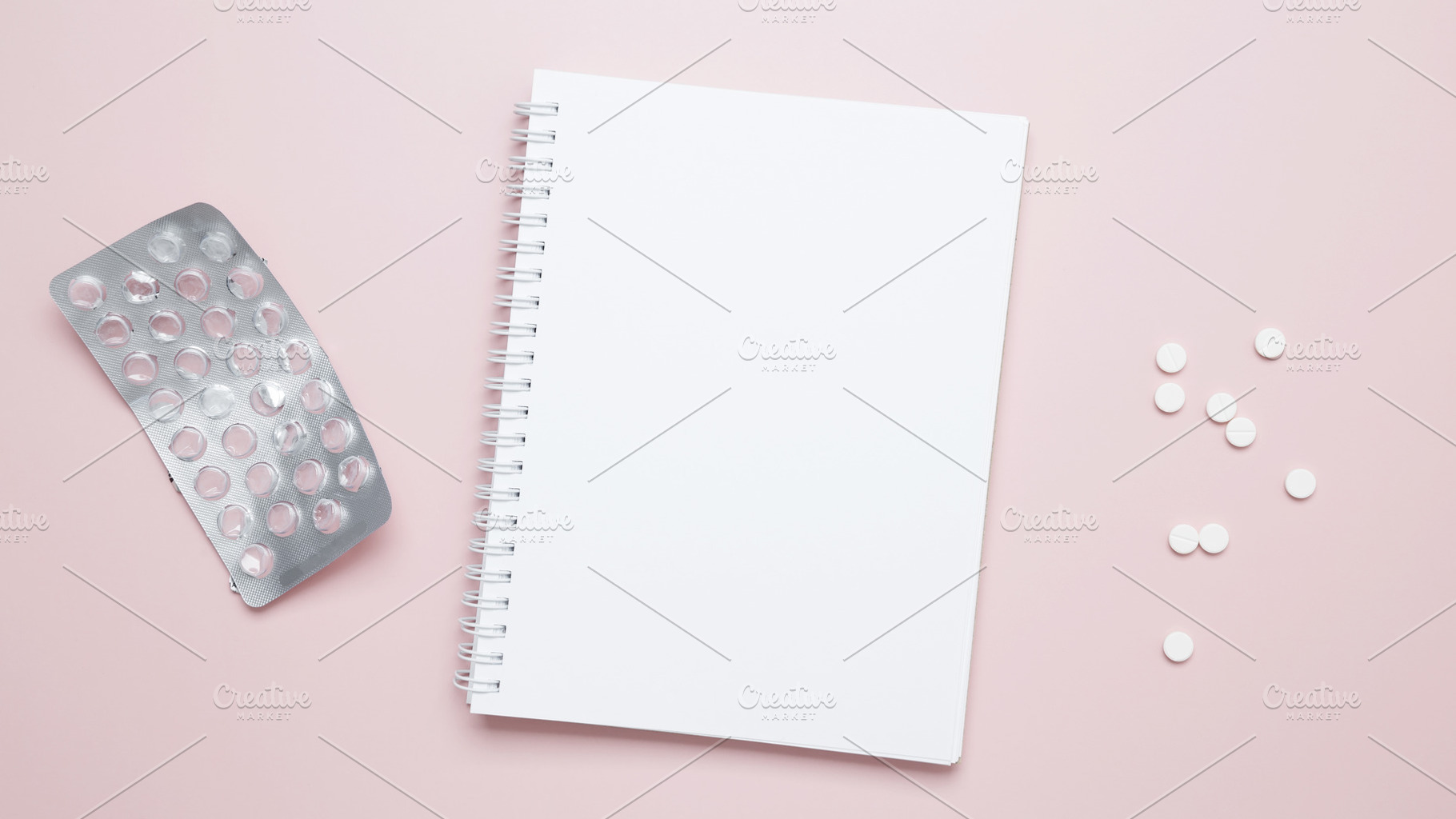 Concept of medicine, healthcare, and pharmaceutical industry. Blister of tablet, a Photo by matucha