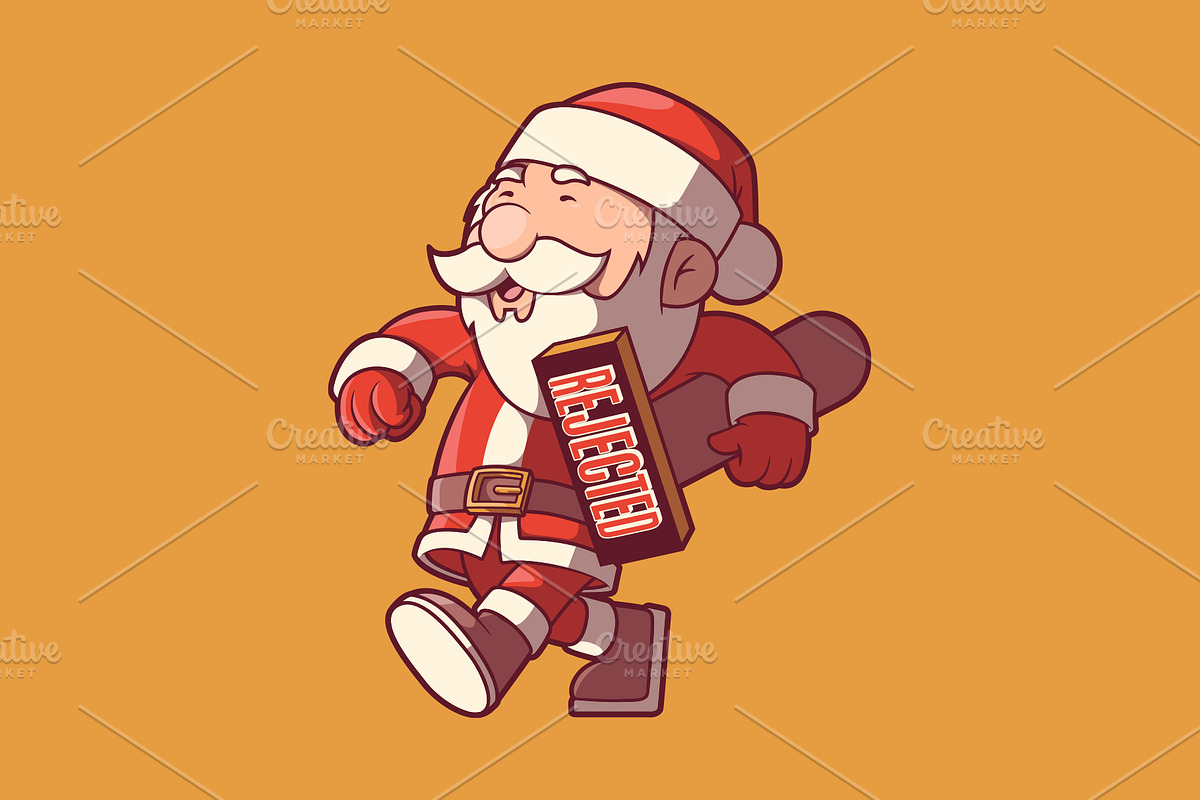 Rejected Santa!, a Seasonal Illustration by pedrors (Photo 3 of 3)