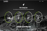 DAWN - Coming Soon Template, a Websites & App Template by Reviant Web Experts (Thumbnail 4 of 4)