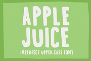Apple Juice - Imperfect Font, a Sans Serif Font by Happy Type Club (Thumbnail 1 of 3)