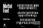 Mattel, a Sans Serif Font by HRDR (Thumbnail 13 of 14)