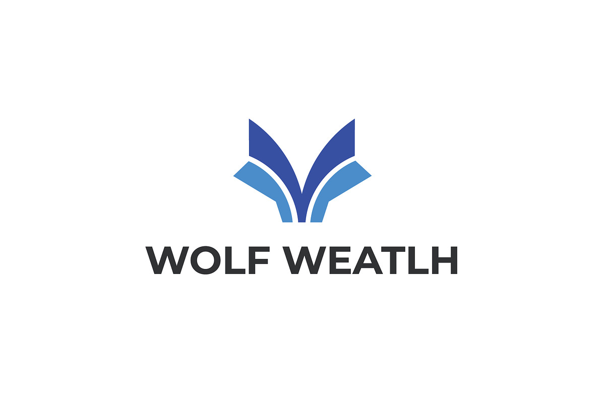 Wolf Wealth Logo, a Branding & Logo Template by tanmay.goswami