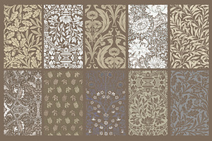 William Morris Seamless Pattern 11