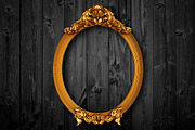 HI-RES VINTAGE OVAL FRAMES, an Object Graphic by 3DSTORE (Thumbnail 2 of 7)