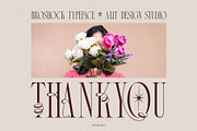 Broshock Typeface, a Serif Font by alit design (Thumbnail 20 of 20)