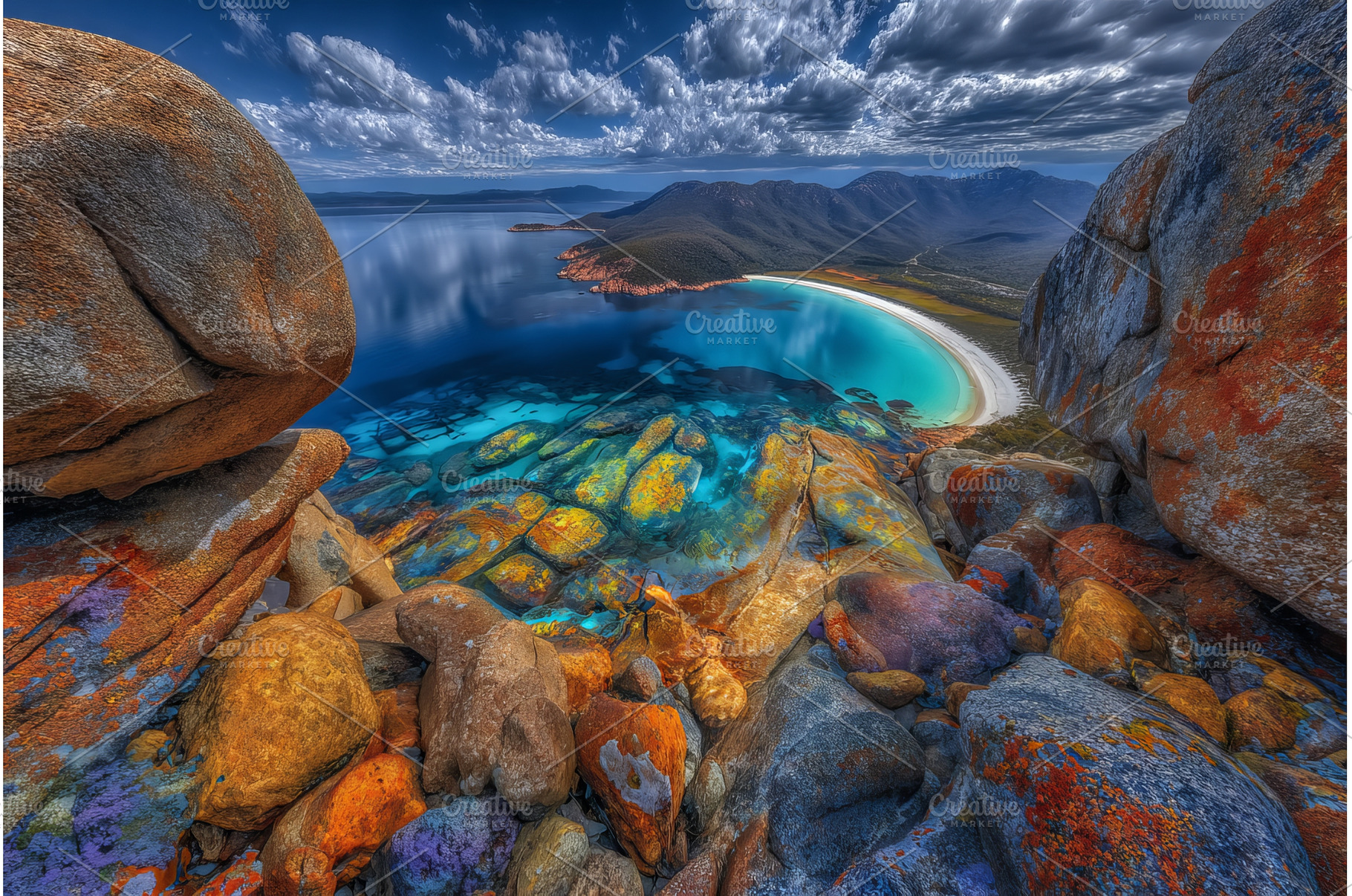 From Mount Amos, the view stretches, a Nature Photo by ZinetroN