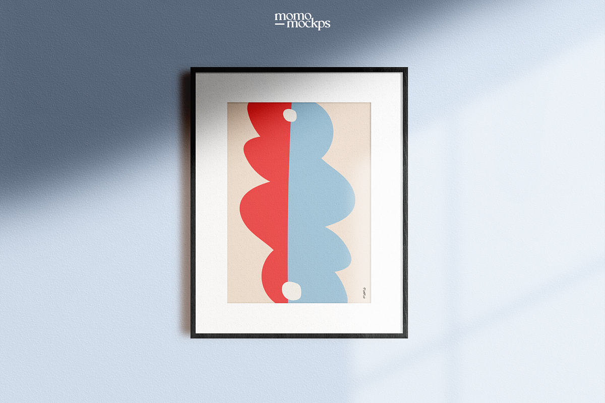 Black Frame Mockup | 4:5 Ratio, a Household Mockup by momomockps (Photo 7 of 10)