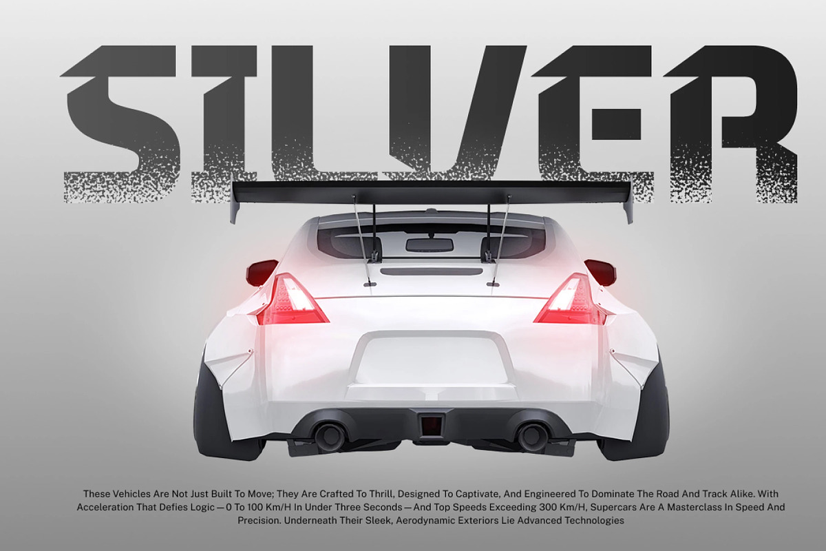 Tracker – Modern Racing Display Font, a Sans Serif Font by Brand Earth (Photo 4 of 7)