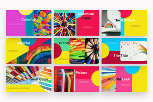 Hoyoonk - Colorful PowerPoint