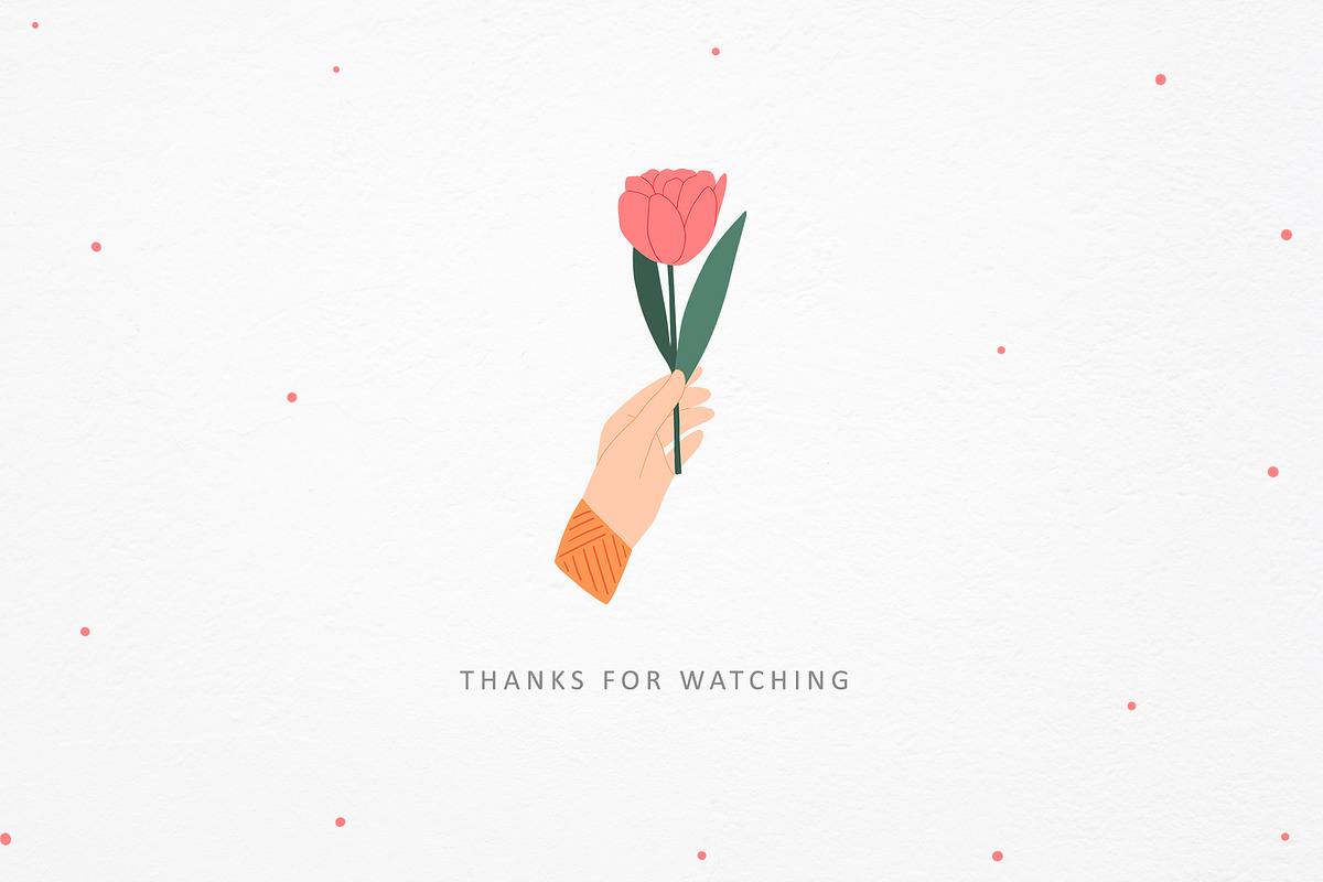 Spring elements, patterns, lettering, a Decorative Illustration by hanifa_design (Photo 8 of 8)