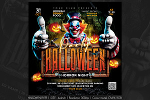 Hallowen Flyer, a Flyer Template by Artolus