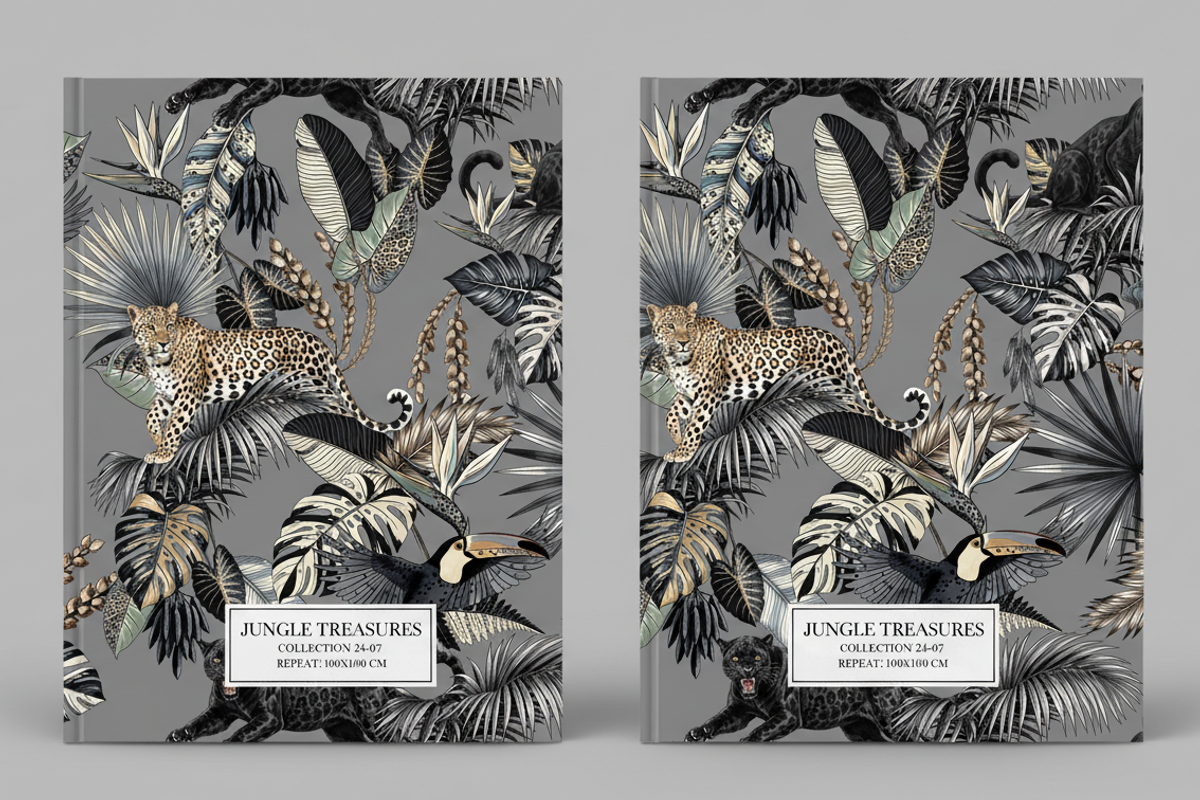 Indigo Jungle Tropical Seamles 2026, a Pattern Graphic by Luiz da Rolt Grathwohl (Photo 18 of 24)